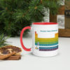 Periodic Table w/IUPAC Logo Mug with Color Inside - IUPAC Merch Shop