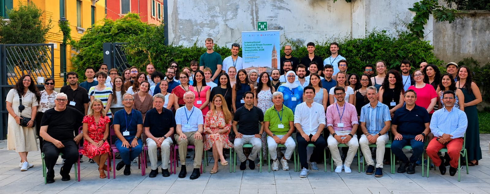 Group photo of the XVIII International Postgraduate Summer School on Green Chemistry participants
